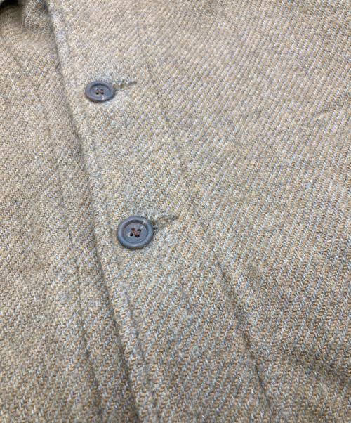 DRIES VAN NOTEN（ドリスヴァンノッテン）DRIES VAN NOTEN (ドリスヴァンノッテン) 90-00s ウールワークジャケット ベージュ サイズ:Lの古着・服飾アイテム