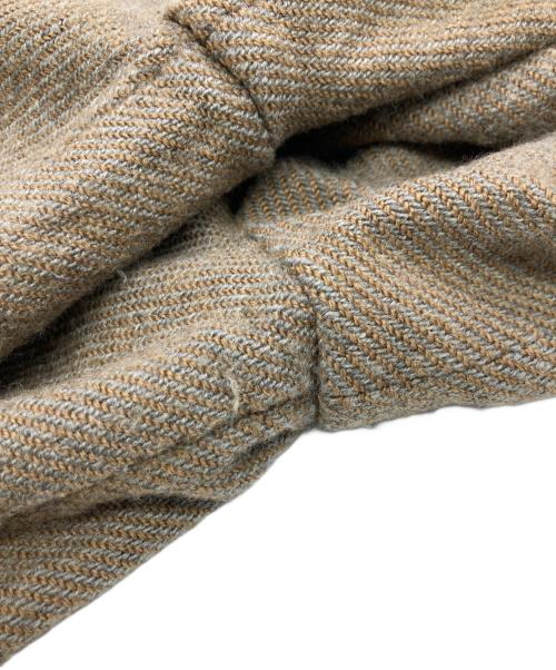 DRIES VAN NOTEN（ドリスヴァンノッテン）DRIES VAN NOTEN (ドリスヴァンノッテン) 90-00s ウールワークジャケット ベージュ サイズ:Lの古着・服飾アイテム