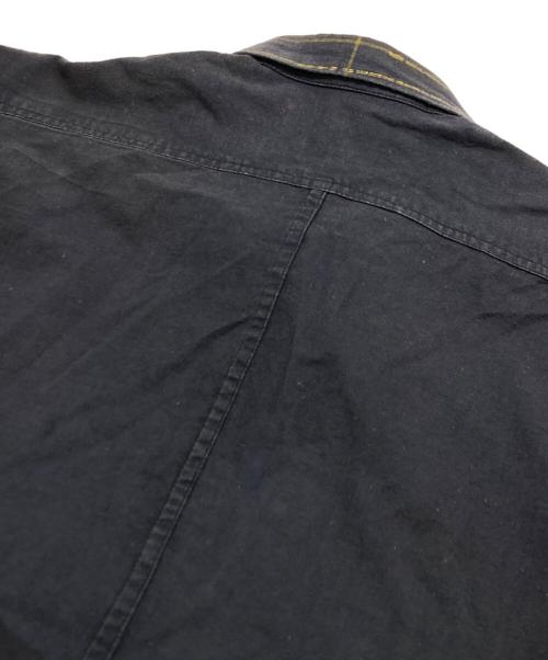 NEMETH（ネメス）Nemeth (ネメス) ハンドペイントシャツ ネイビー サイズ:Sの古着・服飾アイテム