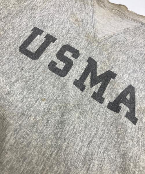 Champion（チャンピオン）Champion (チャンピオン) 80sはめ込み前Vリバースウィーブスウェット グレー サイズ:M(肩幅48/身幅55/着丈55)の古着・服飾アイテム
