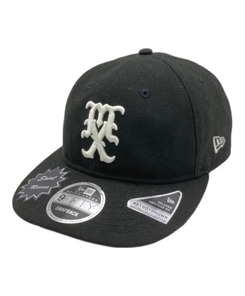 New Era（ニューエラ）New Era (ニューエラ) SAINT MICHAEL (セントマイケル) NE CAP キャップ ブラックの古着・服飾アイテム