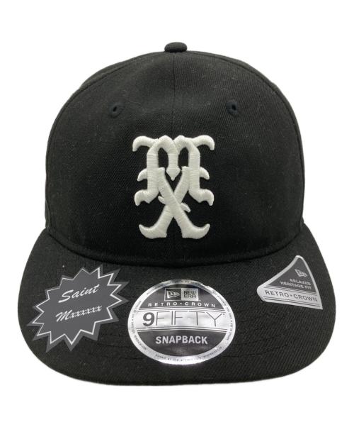 New Era（ニューエラ）New Era (ニューエラ) SAINT MICHAEL (セントマイケル) NE CAP キャップ ブラックの古着・服飾アイテム