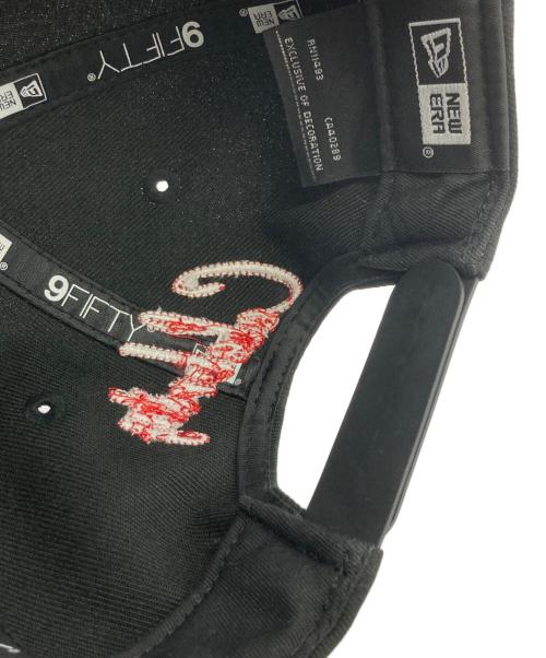 New Era（ニューエラ）New Era (ニューエラ) SAINT MICHAEL (セントマイケル) NE CAP キャップ ブラックの古着・服飾アイテム