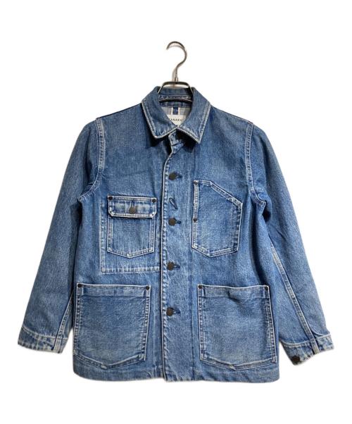 TANAKA（タナカ）TANAKA (タナカ) THE WORK JEAN JACKET/ザ・ワークジーンジャケット インディゴ サイズ:XSの古着・服飾アイテム