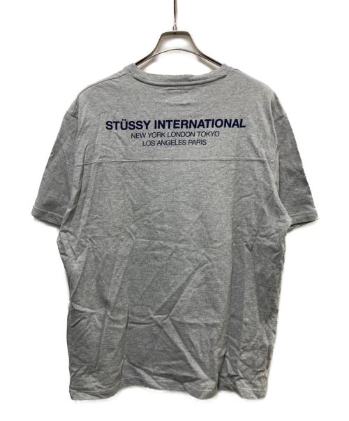 stussy（ステューシー）stussy (ステューシー) カットソー グレー サイズ:XLの古着・服飾アイテム