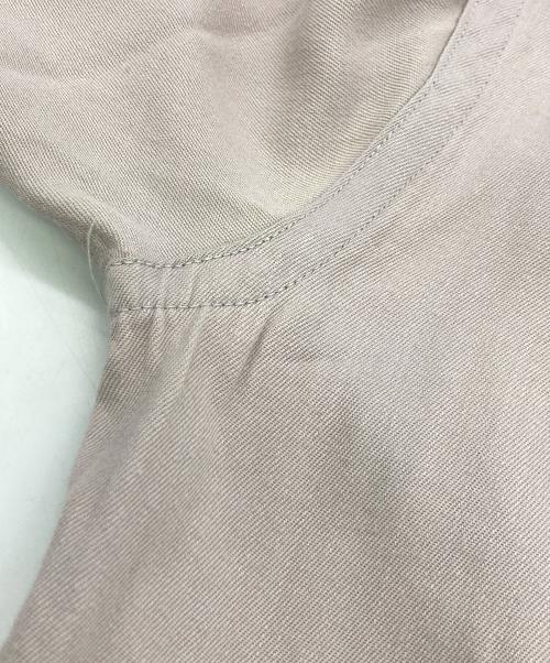 Fleetline（フリートライン）Fleetline (フリートライン) 50s ループカラーギャバジンシャツ ピンク サイズ:	SIZE Sの古着・服飾アイテム