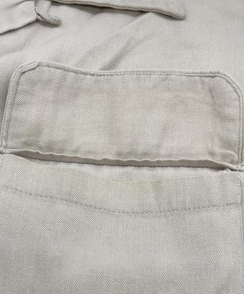 Fleetline（フリートライン）Fleetline (フリートライン) 50s ループカラーギャバジンシャツ ピンク サイズ:	SIZE Sの古着・服飾アイテム