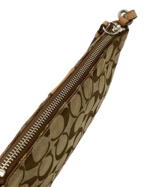 COACH（コーチ）COACH (コーチ) ショルダーバッグ ベージュの古着・服飾アイテム