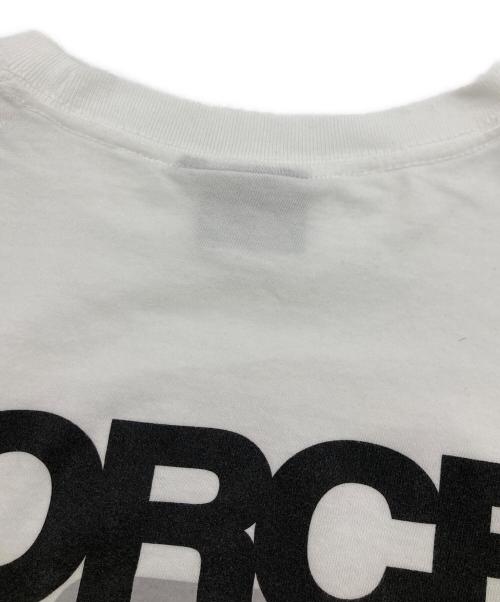 FORCE Festival fragment（フォース・フェスティバル・フラグメント）FORCE Festival fragment (フォース・フェスティバル・フラグメント) OFFICIAL T-SHIRT ホワイト サイズ:XLの古着・服飾アイテム