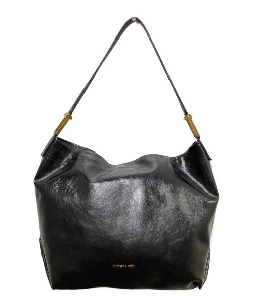 CHARLES & KEITH（チャールズアンドキース）CHARLES & KEITH (チャールズアンドキース) Sianna スローチーホーボーバッグ ブラックの古着・服飾アイテム