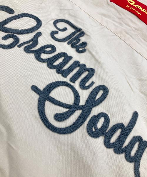 CREAM SODA（クリームソーダ）CREAM SODA (クリームソーダ) フラップポケットシャツ ベージュ サイズ:SIZE XLの古着・服飾アイテム