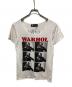 Andy Warhol by HYSTERIC GLAMOUR（アンディーウォーホルバイヒステリックグラマー）の古着「プリントカットソー」｜ホワイト