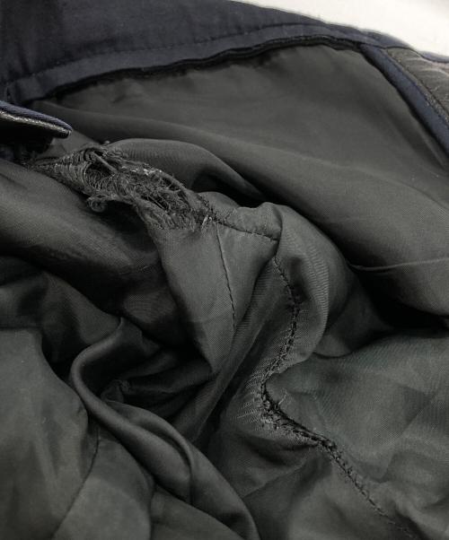 edition（エディション）edition (エディション) EURO GOAT LEATHER SLACKS/ユーロゴートレザースラックス ブラック サイズ:Lの古着・服飾アイテム