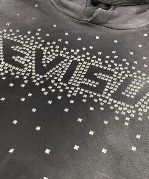 EVISU（エヴィス）EVISU (エヴィス) スタッズロゴパーカー グレー サイズ:Mの古着・服飾アイテム