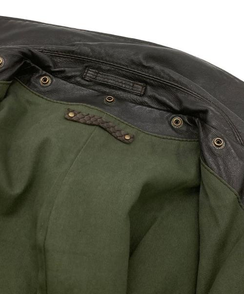 goa（ゴア）goa (ゴア) ピッグレザーライダースジャケット ブラウン サイズ:	SIZE 2の古着・服飾アイテム