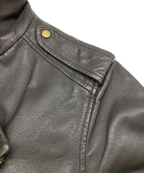 goa（ゴア）goa (ゴア) ピッグレザーライダースジャケット ブラウン サイズ:	SIZE 2の古着・服飾アイテム