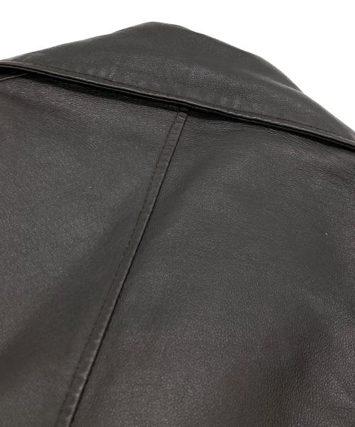 goa（ゴア）goa (ゴア) ピッグレザーライダースジャケット ブラウン サイズ:	SIZE 2の古着・服飾アイテム