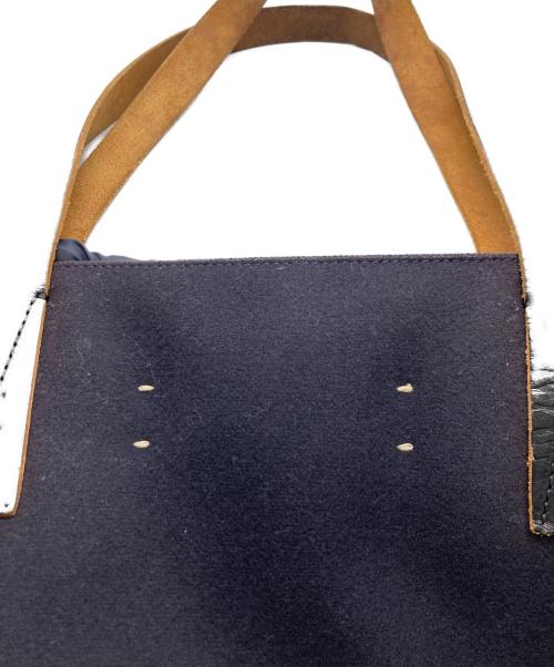MARNI（マルニ）MARNI (マルニ) キルトパフトートバッグ ネイビー サイズ:Free(実寸参照）の古着・服飾アイテム