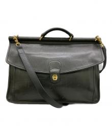 COACH（コーチ）の古着「Beekman レザーブリーフケース」｜ブラック