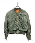 USAFユーエスエアフォース）の古着「60s L-2B Flight Jacket」｜オリーブ