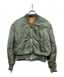 USAF（ユーエスエアフォース）の古着「60s L-2B Flight Jacket」｜オリーブ