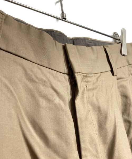 KOLOR（カラー）KOLOR (カラー) トロピカルウールトラウザーパンツ/Tropical wool trousers ブラウン サイズ:3の古着・服飾アイテム