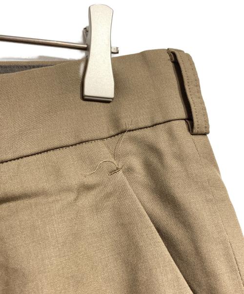 KOLOR（カラー）KOLOR (カラー) トロピカルウールトラウザーパンツ/Tropical wool trousers ブラウン サイズ:3の古着・服飾アイテム