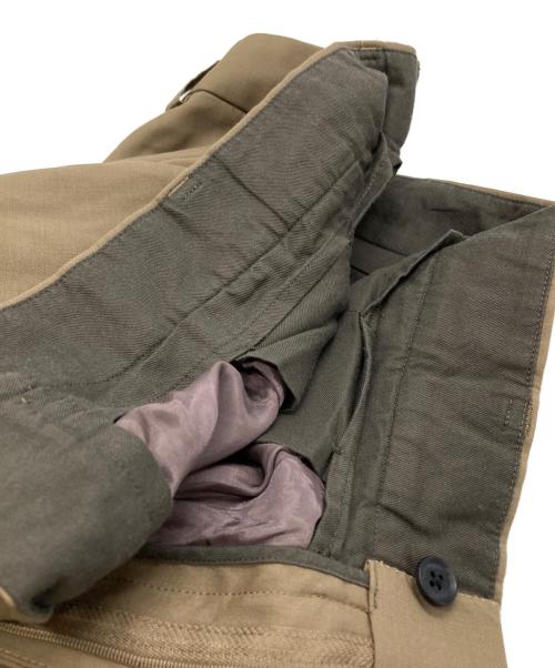 KOLOR（カラー）KOLOR (カラー) トロピカルウールトラウザーパンツ/Tropical wool trousers ブラウン サイズ:3の古着・服飾アイテム