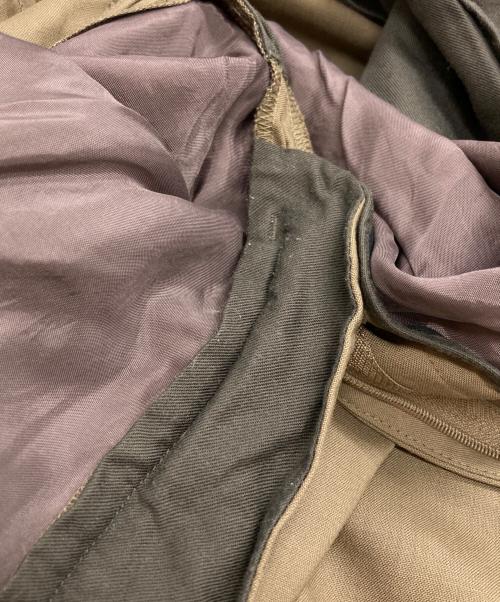 KOLOR（カラー）KOLOR (カラー) トロピカルウールトラウザーパンツ/Tropical wool trousers ブラウン サイズ:3の古着・服飾アイテム