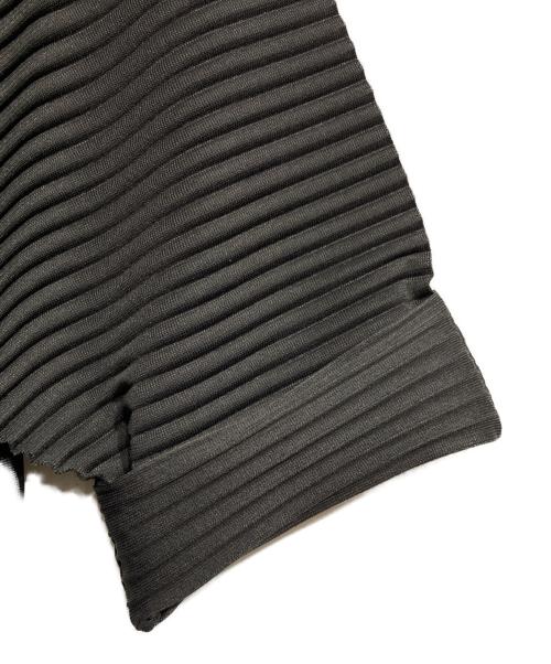 HOMME PLISSE ISSEY MIYAKE（オム プリッセ イッセイ ミヤケ）HOMME PLISSE ISSEY MIYAKE (オム プリッセ イッセイ ミヤケ) プリーツカットソー/Pleated cut-and-sew グレー サイズ:ーの古着・服飾アイテム