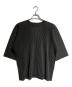 HOMME PLISSE ISSEY MIYAKE（オム プリッセ イッセイ ミヤケ）の古着「プリーツカットソー/Pleated cut-and-sew」｜グレー