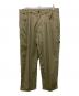 BROCHURE（ブローシュアー）の古着「1P CHINO PANTS」｜ベージュ