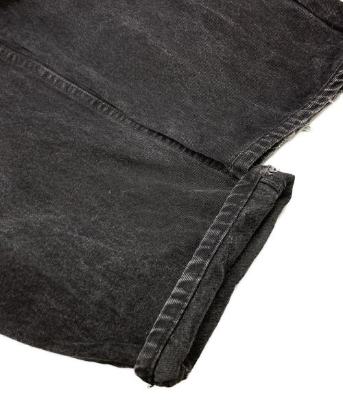 LEVI'S（リーバイス）LEVI'S (リーバイス) ブラックデニムパンツ ブラック サイズ:	SIZE 36の古着・服飾アイテム