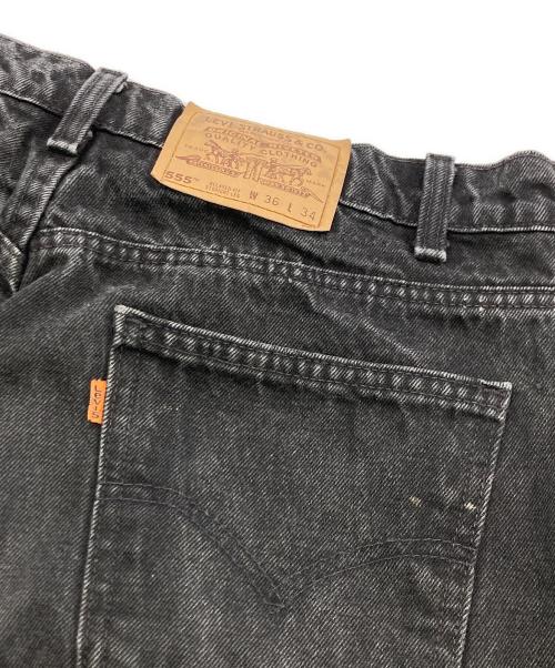LEVI'S（リーバイス）LEVI'S (リーバイス) ブラックデニムパンツ ブラック サイズ:	SIZE 36の古着・服飾アイテム