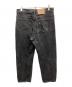 LEVI'S (リーバイス) ブラックデニムパンツ ブラック サイズ:	SIZE 36：10000円