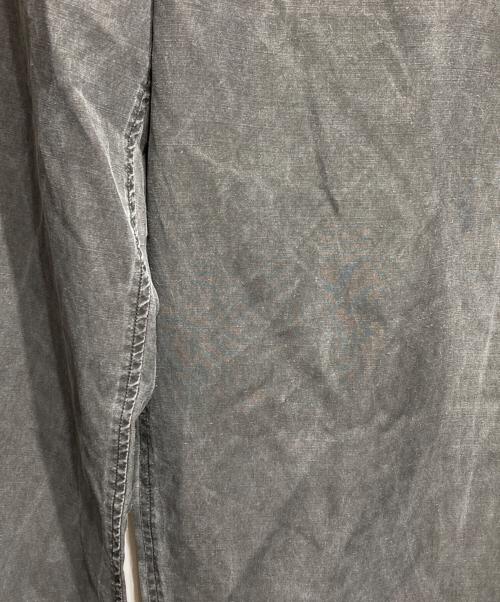 Y's（ワイズ）Y's (ワイズ) リネンシルクワイドパンツ/Linen silk wide pants グレー サイズ:3の古着・服飾アイテム
