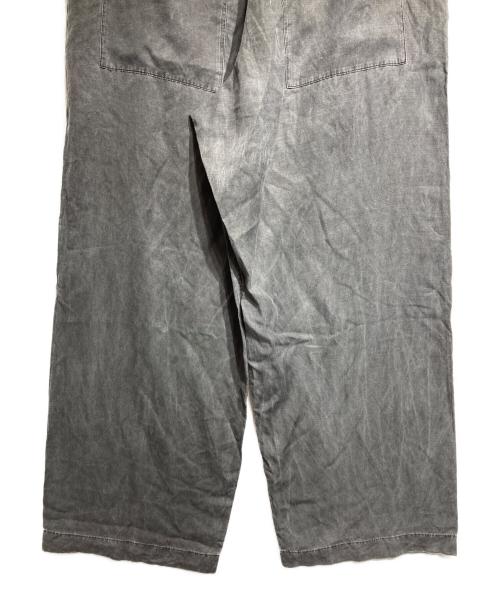 Y's（ワイズ）Y's (ワイズ) リネンシルクワイドパンツ/Linen silk wide pants グレー サイズ:3の古着・服飾アイテム