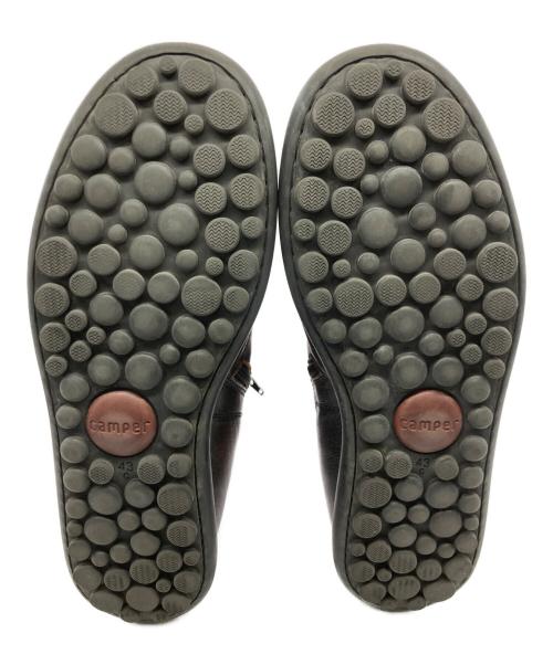 CAMPER（カンペール）CAMPER (カンペール) PELOTAS ARIEL  バイカーブーツ ブラウン サイズ:43の古着・服飾アイテム