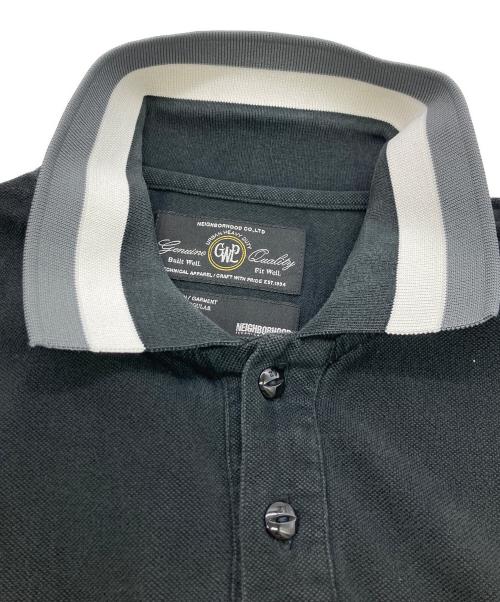 NEIGHBORHOOD（ネイバーフッド）NEIGHBORHOOD (ネイバーフッド) ポロシャツ ブラック サイズ:Sの古着・服飾アイテム