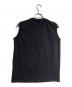 COMOLI (コモリ) コットンジャージ ノースリーブ/Cotton jersey sleeveless top ブラック サイズ:2：9000円