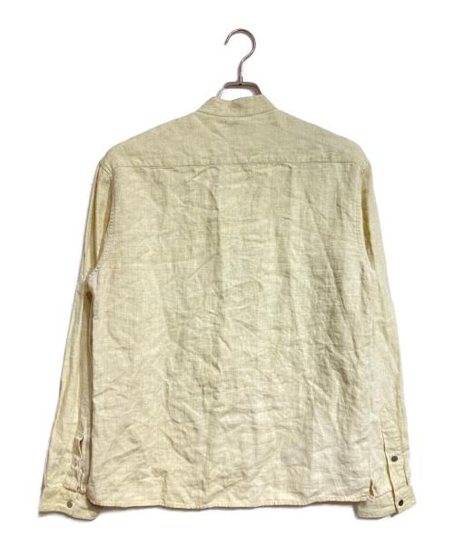 Bagutta（バグッタ）Bagutta (バグッタ) シングルシャツライダースジャケット/Single rider jacket ベージュ サイズ:M slimの古着・服飾アイテム