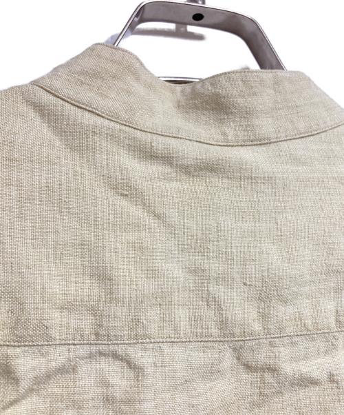 Bagutta（バグッタ）Bagutta (バグッタ) シングルシャツライダースジャケット/Single rider jacket ベージュ サイズ:M slimの古着・服飾アイテム