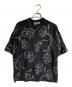 MAISON SPECIAL（メゾンスペシャル）の古着「フラワー刺繍 ボタニカル Tシャツ/Floral Embroidery Botanical T-Shirt」｜ブラック