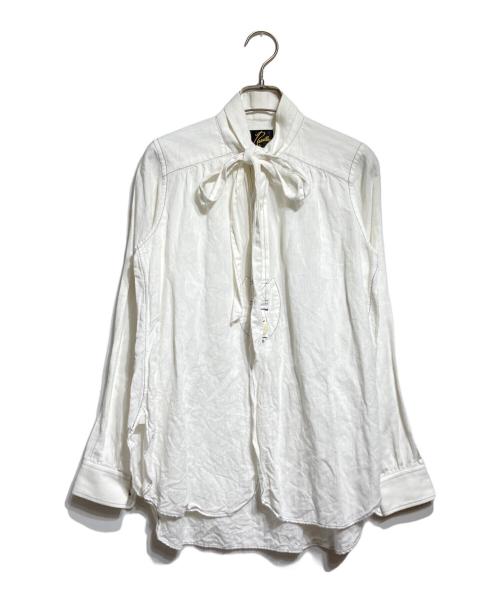 Needles（ニードルズ）Needles (ニードルズ) Ascot Collar EDW Shirt/アスコットカラー EDWシャツ ホワイト サイズ:1の古着・服飾アイテム
