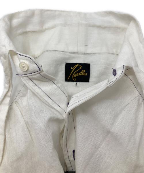 Needles（ニードルズ）Needles (ニードルズ) Ascot Collar EDW Shirt/アスコットカラー EDWシャツ ホワイト サイズ:1の古着・服飾アイテム