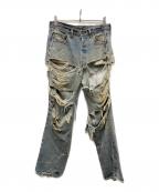 LEVI'Sリーバイス）の古着「70s 66前期デニムパンツ」｜インディゴ