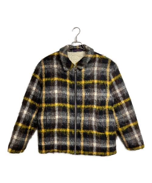 Gosha Rubchinskiy（ゴーシャラブチンスキー）Gosha Rubchinskiy (ゴーシャラブチンスキー) Wool Checked Jacket/ウールチェックドジャケット イエロー×ブラック サイズ:Mの古着・服飾アイテム