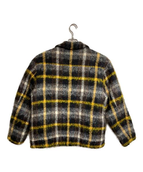 Gosha Rubchinskiy（ゴーシャラブチンスキー）Gosha Rubchinskiy (ゴーシャラブチンスキー) Wool Checked Jacket/ウールチェックドジャケット イエロー×ブラック サイズ:Mの古着・服飾アイテム
