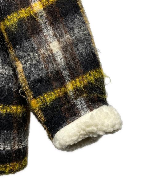 Gosha Rubchinskiy（ゴーシャラブチンスキー）Gosha Rubchinskiy (ゴーシャラブチンスキー) Wool Checked Jacket/ウールチェックドジャケット イエロー×ブラック サイズ:Mの古着・服飾アイテム