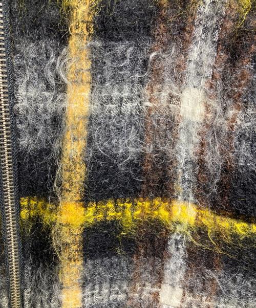 Gosha Rubchinskiy（ゴーシャラブチンスキー）Gosha Rubchinskiy (ゴーシャラブチンスキー) Wool Checked Jacket/ウールチェックドジャケット イエロー×ブラック サイズ:Mの古着・服飾アイテム